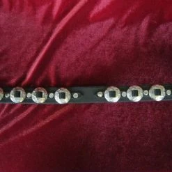 Ape Leather Accessories Leather Concho Belt 8 Ape Leather Accessories Leather Concho Belt