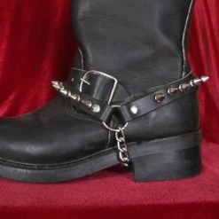 Ape Leather Spike Boot Strap