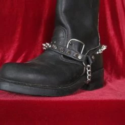 Ape Leather Spike Boot Strap