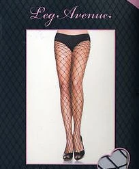 Leg Avenue Fence Net Black Pantyhose Gals
