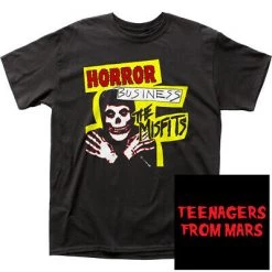 Band Merchandise Guys Misfits Horror Business Band Shirt