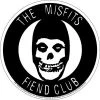Band Merchandise Misfits Fiend Club Sticker Stickers
