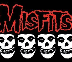 Band Merchandise Misfits Skulls Sticker Stickers