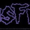 Band Merchandise Misfits Purple Logo Sticker