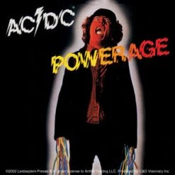 Band Merchandise AC/DC Powerage Sticker