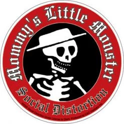 Band Merchandise Stickers Social Distortion Mommy's Little Monster Sticker