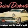 Band Merchandise Social Distortion Car Sticker Stickers