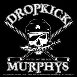 Band Merchandise Dropkick Murphys Hockey Skull Sticker