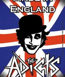 Band Merchandise Stickers Adicts Union Jack Sticker