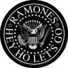 Band Merchandise Ramones Logo Sticker Stickers