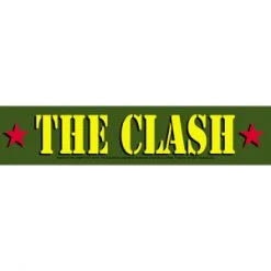 Band Merchandise The Clash Army Logo Sticker Stickers