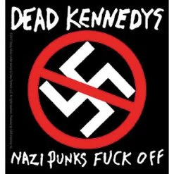 Band Merchandise Stickers Dead Kennedys Nazi Punks Sticker