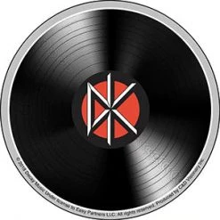 Band Merchandise Dead Kennedys DK Record Sticker