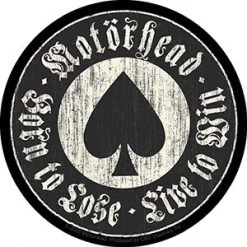 Band Merchandise Stickers Motorhead Live To Win Sticker