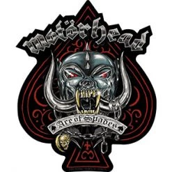 Band Merchandise Stickers Motorhead Metallic Ace Of Spades Sticker