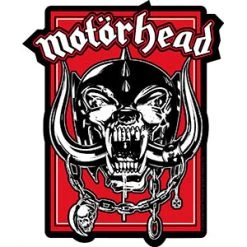 Band Merchandise Motorhead Warpig In Red Sticker