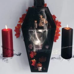 Sourpuss Mini Coffin Shelf Housewares 13 Sourpuss Mini Coffin Shelf Housewares