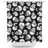 Sourpuss Anatomical Skulls Shower Curtain Housewares