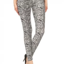 DeadRockers Gals Snakeskin Leggings