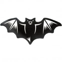 Sourpuss Nokturnal Black Bat Rug