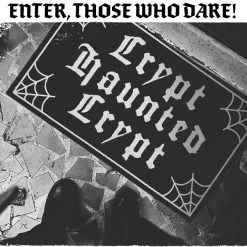 Sourpuss Haunted Crypt Doormat Rug Housewares