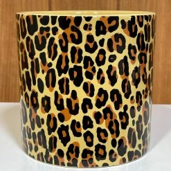 Sourpuss Leopard Plant Holder Housewares