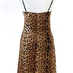 Sourpuss Leopard Print Slip Dress