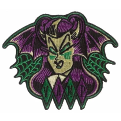 Sourpuss Bat Vamp Patch