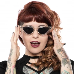 Sourpuss Glitter Cat Eye Sunglasses