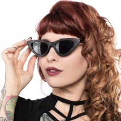 Sourpuss Leopard Tortoise Cat Eye Sunglasses Gals
