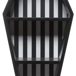 Sourpuss Striped Coffin Shelf