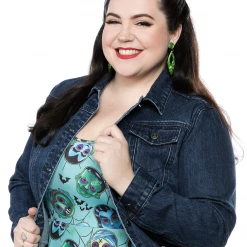 Sourpuss Essential Blue Denim Jacket Gals