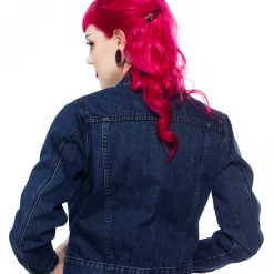 Sourpuss Essential Blue Denim Jacket Gals