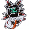 Sourpuss Scorned Rose Enamel Pin Pins