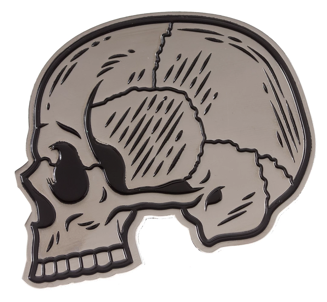 Sourpuss Pins Skull Profile Enamel Pin 3 Sourpuss Pins Skull Profile Enamel Pin