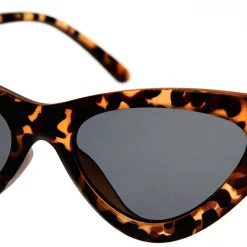 Sourpuss Leopard Tortoise Cat Eye Sunglasses Gals
