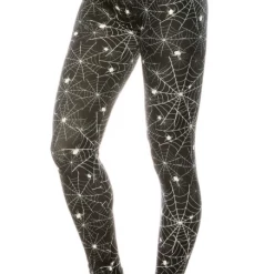 DeadRockers Gals Spiderweb Leggings