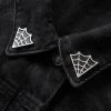Ectogasm Cobweb Collar Pin Set 1 Ectogasm Cobweb Collar Pin Set