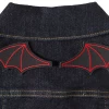 Sourpuss Red Bat Wing Patch Set Patches 1 Sourpuss Red Bat Wing Patch Set Patches