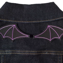 Sourpuss Purple Bat Wing Patch Set Patches