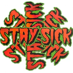 Rock Roll Repeat Stickers Stay Sick Sticker
