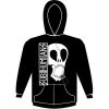 Band Merchandise Subhumans Skull Hoodie