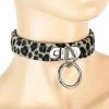 Funk Plus Tan Leopard Bondage Choker Gals
