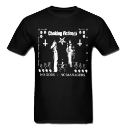 Band Merchandise Choking Victim No Gods Shirt
