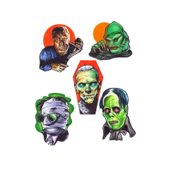 Trick Or Treat Studios Housewares Universal Monsters Wall Decor Collection - Series 1