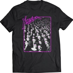 Band Merchandise X-Ray Spex Crowd Band Shirt Guys