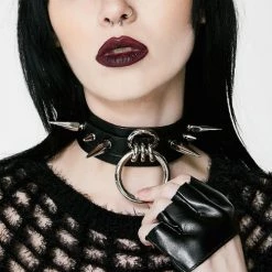 KillStar Spiked Ring Naya Choker Gals