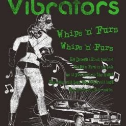Band Merchandise Vibrators Whips & Furs Tee Guys