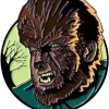 Trick Or Treat Studios Wolfman Moon Enamel Pin